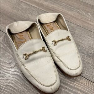 White Sam Edelman Loafers